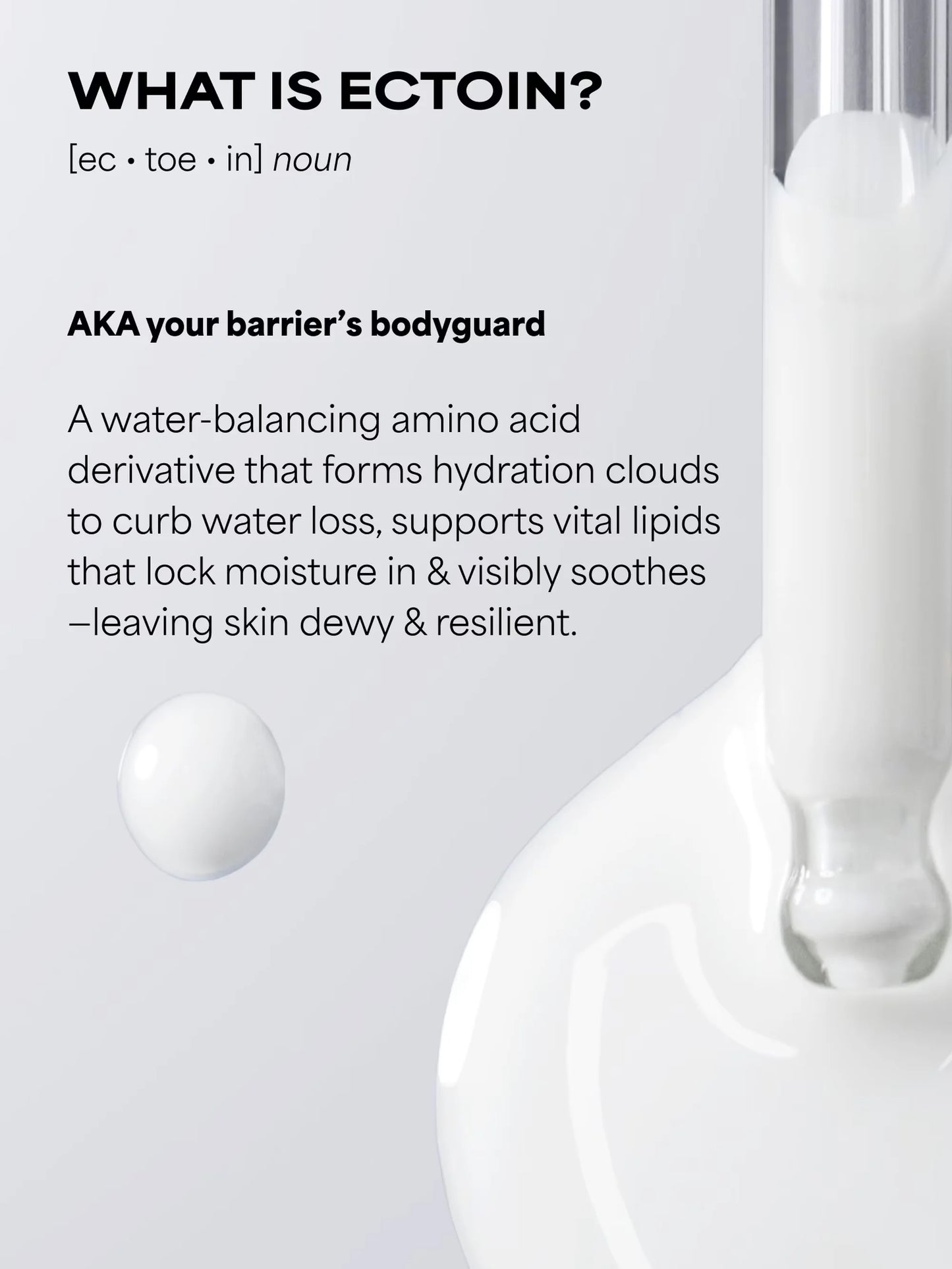 7% Ectoin + Hyaluronic Acid Milky Hydrating Serum