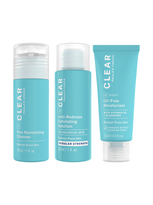 Regular Strength Acne Travel Trio