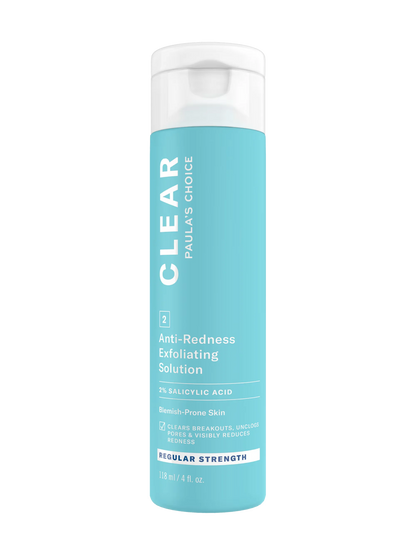 Regular Strength Anti-Redness Exfoliating Solution With 2% Salicylic Acid