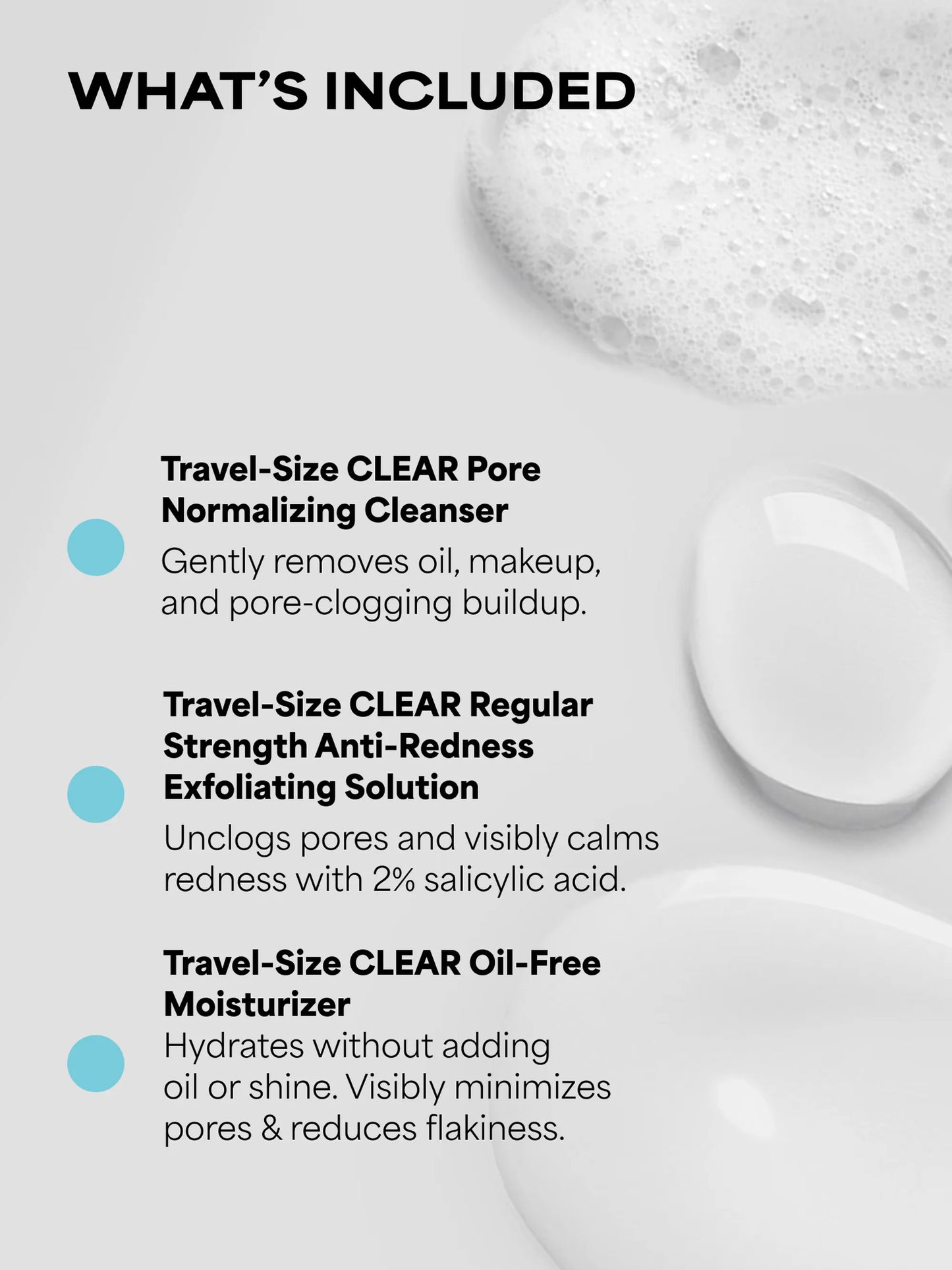 Regular Strength Acne Travel Trio