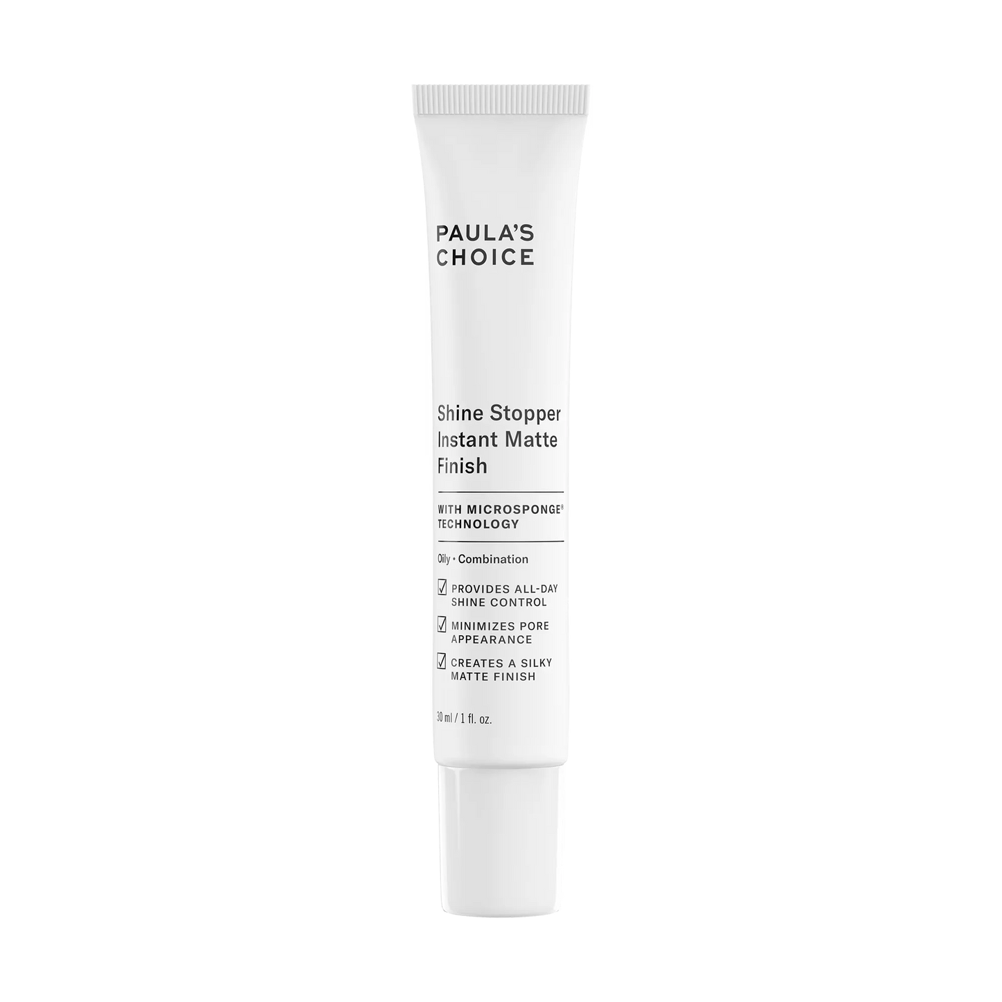 SHINE STOPPER Instant Matte Finish with MICROSPONGE Technology