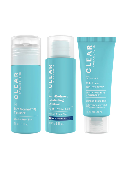 Extra Strength Acne Travel Trio
