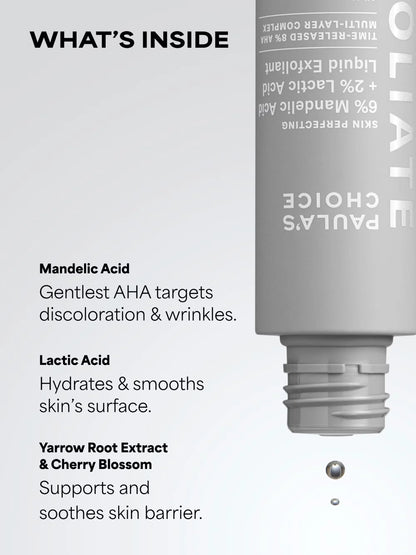 6% Mandelic Acid + 2% Lactic Acid Liquid Exfoliant