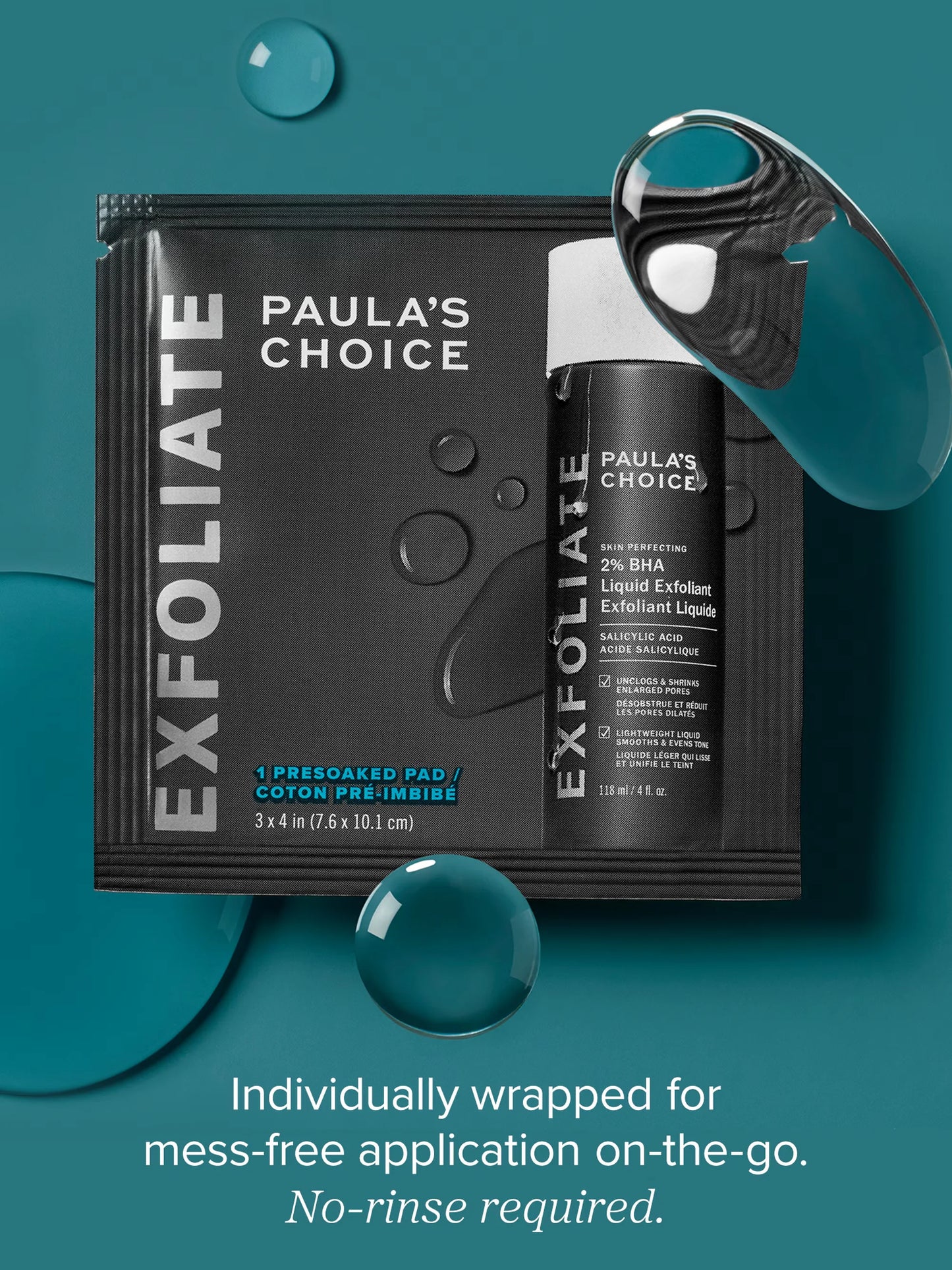 2% BHA Exfoliating Toner Pads