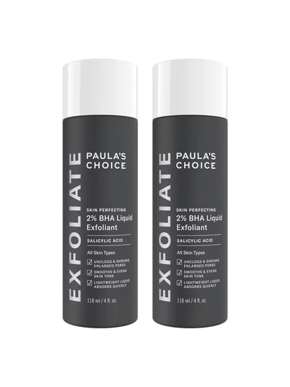 2% BHA Exfoliating Toner Duo