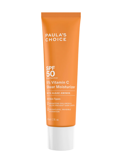 5% Vitamin C Sheer Moisturizer SPF 50