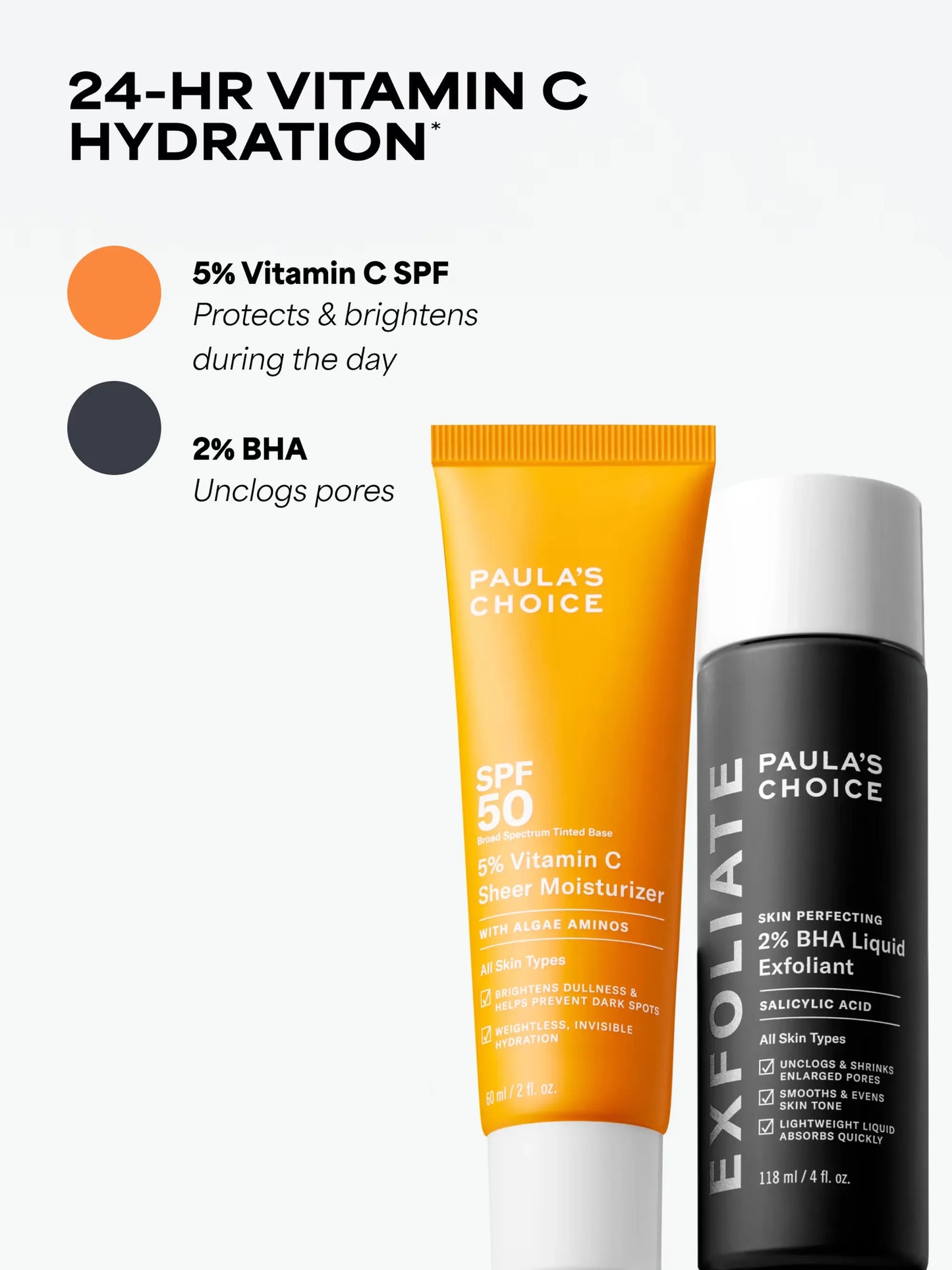 5% Vitamin C Sheer Moisturizer SPF 50