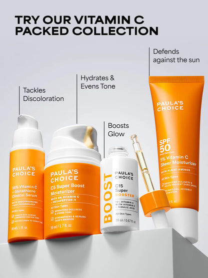 5% Vitamin C Sheer Moisturizer SPF 50
