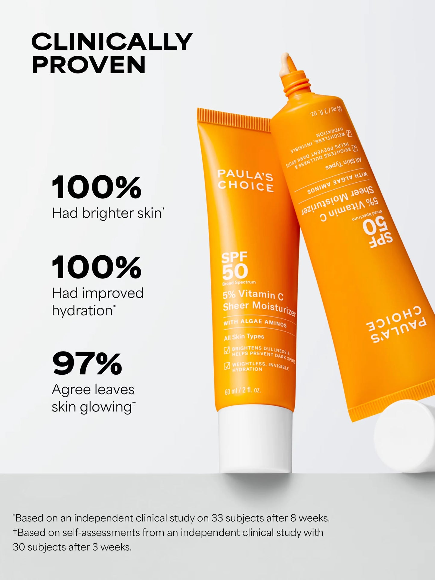 5% Vitamin C Sheer Moisturizer SPF 50