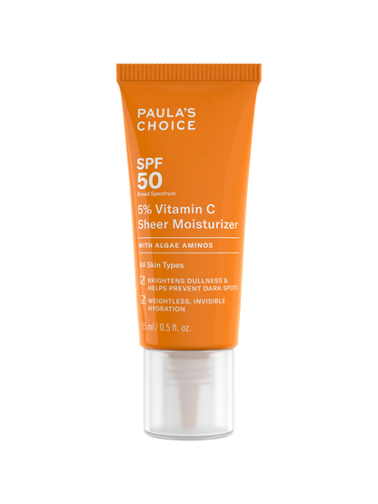 5% Vitamin C Sheer Moisturizer SPF 50
