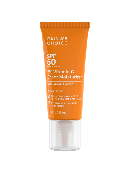 5% Vitamin C Sheer Moisturizer SPF 50