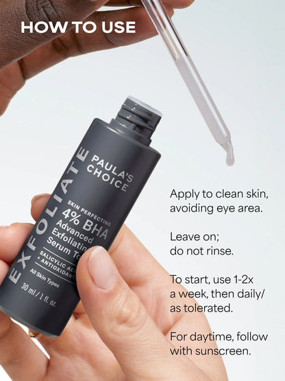 4% BHA Advanced Exfoliating Serum Toner