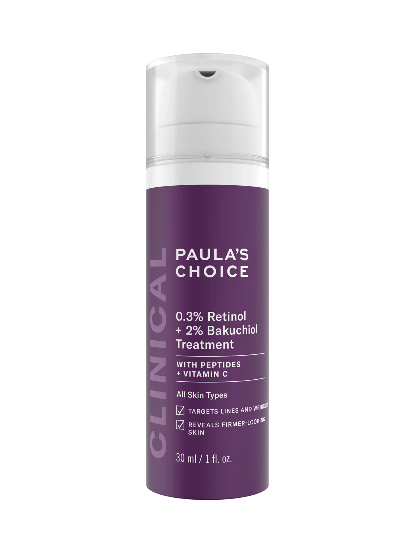 0.3% Retinol + 2% Bakuchiol Treatment