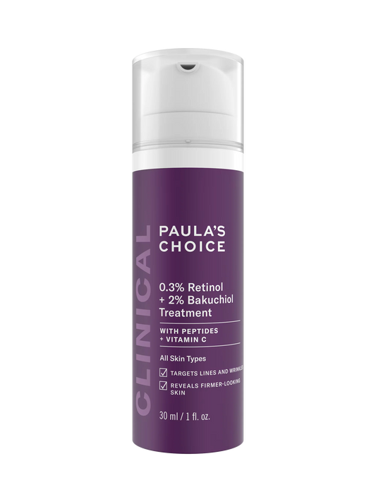 0.3% Retinol + 2% Bakuchiol Treatment