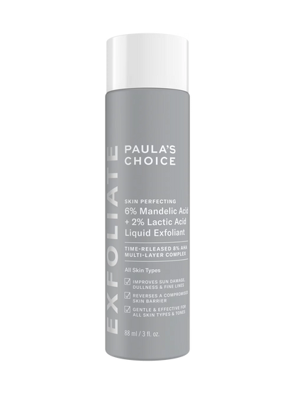6% Mandelic Acid + 2% Lactic Acid Liquid Exfoliant