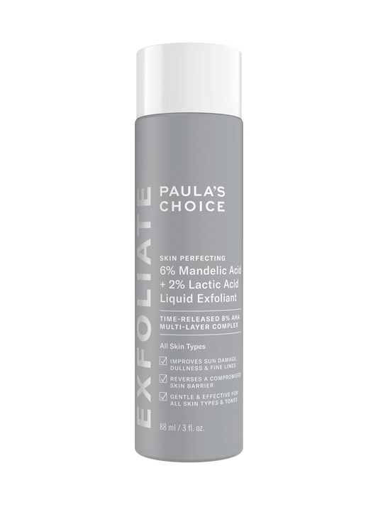 6% Mandelic Acid + 2% Lactic Acid Liquid Exfoliant
